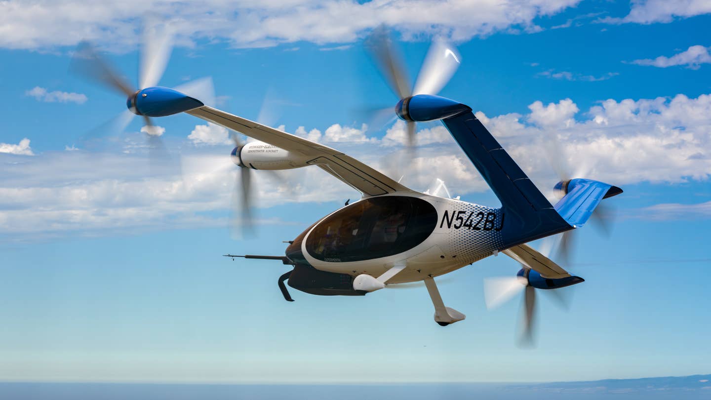 Joby Eyes Regional Service With Liquid Hydrogen-Powered Air Taxi