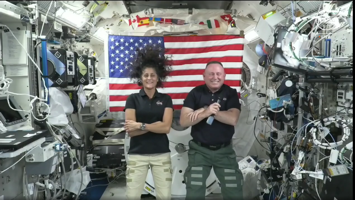 Boeing Starliner Astronauts Give Earth-to-Orbit Update